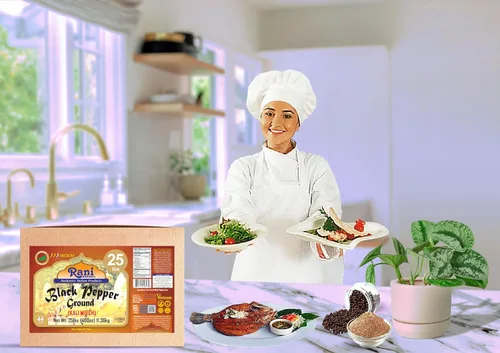 Miniatura 2 de Rani - Polvo fino de pimienta negra de 80 malla, 400 onzas, caja a granel de 25.0 lbs ~ Todo natural Vegano Apto para gluten Sin OMG Kosher