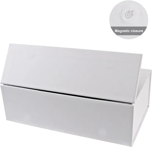 Miniatura 3 de Caja de regalo de 12" x 6" x 4" con tapa de cierre magnético, cajas de regalo para regalos, caja de regalo de dama de honor, bonita caja de regalo