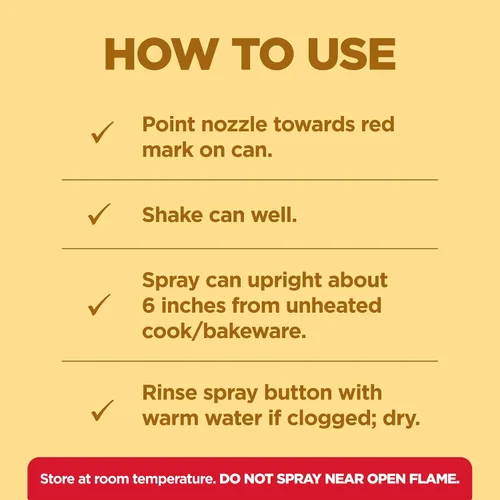 Miniatura 8 de PAM Aerosol Antiadherente de Mantequilla para Cocinar, 5 onzas