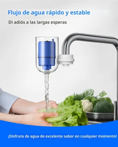 Miniatura 8 de Waterdrop Filtro de agua para grifo, compatible con todos los filtros de agua PUR® de repuesto para filtro de agua PUR® PLUS RF9999®, certificado