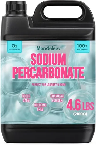 Miniatura 10 de Polvo granular de percarbonato de sodio de 2.5 lb para aplicaciones de limpieza de lavandería y hogar