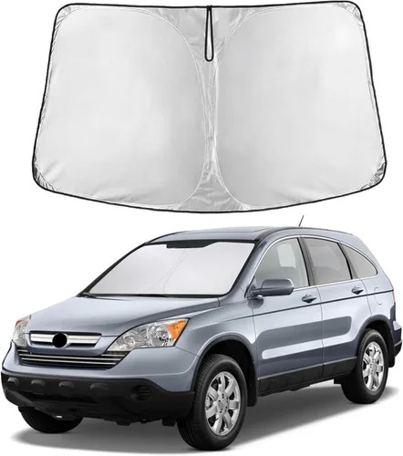 Miniatura 24 de EcoNour Parasol para parabrisas compatible con Hyundai Tucson 2016-2019 2020 2021, visera solar para parabrisas delantero y ventana, bloqueador