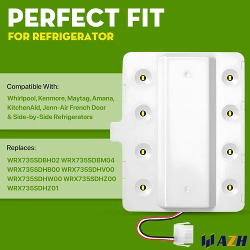 Miniatura 2 de Reemplazo de luz del módulo LED para refrigerador Whirlpool WRX735SDBH02 WRX735SDBM04 WRX735SDHB00 WRX735SDHV00 WRX735SDHW00 WRX735SDHZ00