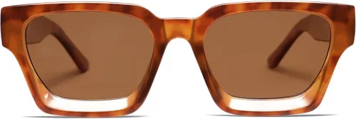 Miniatura 112 de VANLINKER Gafas de sol cuadradas gruesas para hombres y mujeres, retro, rectangulares, con protección UV400, VL9731