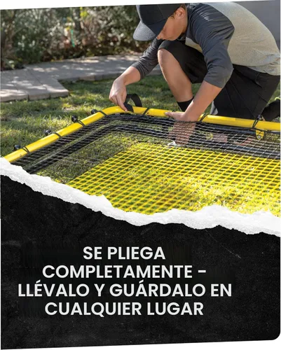 Miniatura 9 de SKLZ Fielding Trainer - Baseball, Softball & Volleyball Rebounder Net. Enhanced Solo Fielding Practice for Skill Development. High-Performance