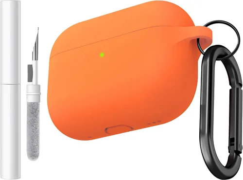 Miniatura 23 de Brujula Funda protectora de silicona para AirPods 4 con ANC, compatible con AirPods de 4ª generación 2024 (Avocado, AirPods 4 con ANC)