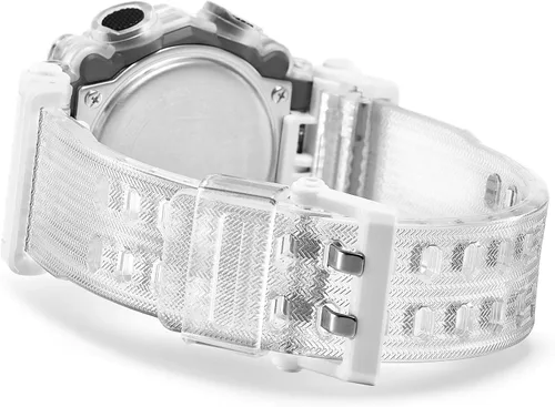 Miniatura 7 de G-Shock GA900SKL-7A Reloj de la serie esqueleto de ondas sonoras color blanco Blanco transparente