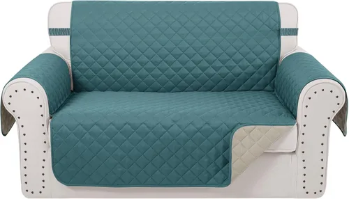 Miniatura 68 de Fundas para silla reclinable, reversible, funda de sofá para mascotas, protector de muebles para niños perezosos
