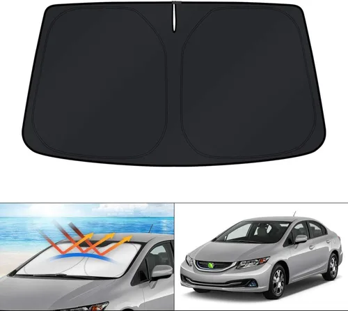 Miniatura 57 de KUST Parasol para parabrisas para Hyundai Tucson 2016-2021 (no para Tucson 2022), accesorios protectores solares de ventana, protector solar