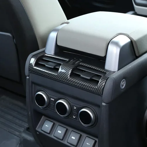 Miniatura 3 de Cubierta de marco de ventilación de aire acondicionado para interior de automóvil ABS para Land Rover Defender 90 110 130 2020-2021 Accesorios