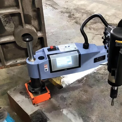 Miniatura 3 de Base magnética para brazo de roscado máquina eléctrica de roscado Base móvil con imán para máquina de roscado M24HR/M30R/M36R.