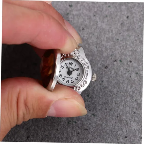 Miniatura 4 de ERINGOGO 2 unids reloj para hombre reloj mujer reloj hombre anillo reloj