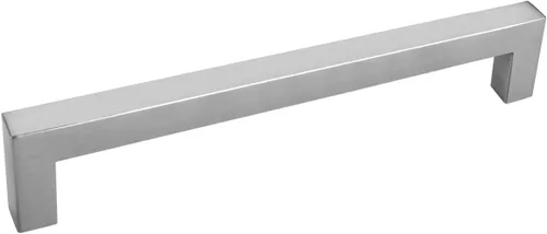 Miniatura 37 de Goldenwarm 1 paquete de manija cuadrada negra para cajones de gabinete de barra, de acero inoxidable, herrajes modernos para gabinetes de cocina