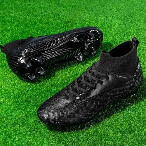 Miniatura 4 de Botas de fútbol para hombre, botas de fútbol para niños, transpirables, absorben los golpes, multiterreno, competición, entrenamiento, fútbol sala