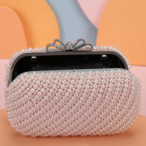 Miniatura 7 de Fawziya - Bolso de noche para mujer diseño de lazo