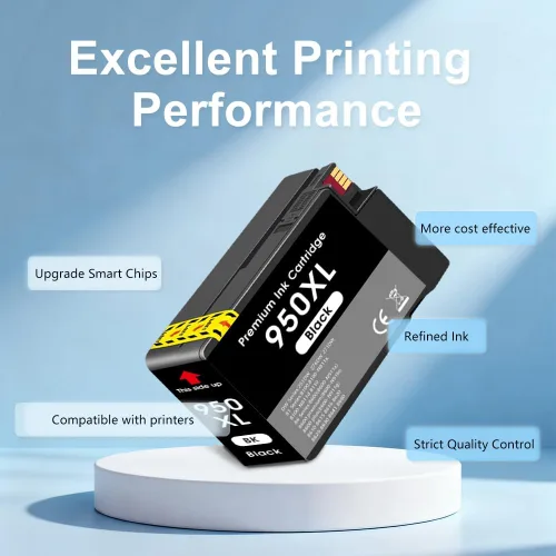 Miniatura 5 de 950XL 951XL - Cartuchos de tinta de repuesto para cartuchos de tinta HP 950 951, paquete combinado de color y negro funciona con HP OfficeJet Pro