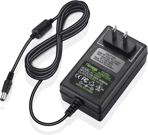 Miniatura 7 de Facmogu DC 5V 4A Convertidor de AC a DC, Fuente de alimentación de AC 100-240V a DC 5 Volt 4 Amp 20W Adaptador de corriente conmutada, Adaptador