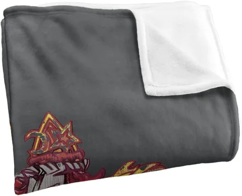 Miniatura 3 de Harry Potter Gryffindor Rough Crest Silky Touch Manta súper suave 36 x 58 pulgadas, Gryffindor Rough Crest