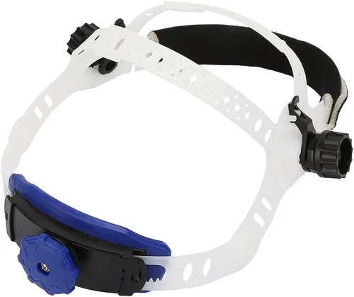 Miniatura 3 de Conjunto de casco de repuesto para la cabeza, casco de soldadura, diadema ajustable de ABS, diadema integrada para oscurecimiento solar automático