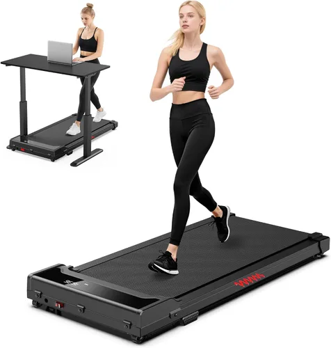 Miniatura 8 de Walking Pad Treadmill for Home - Under Desk Walk Pads with Remote Control Mini Running Portable Electric Machine Adjustable Slim Compact with