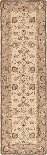 Miniatura 12 de SAFAVIEH Antiquity Collection - Alfombra decorativa de 3 x 5 pies, color marfil y beige, hecha a mano, lana tradicional, ideal para zonas de alto