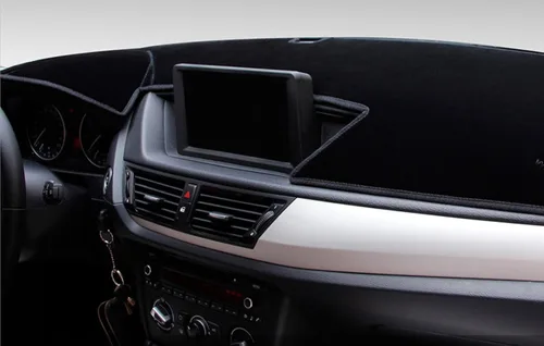 Miniatura 3 de Cubierta protectora de consola central negra para tablero de instrumentos de ajuste personalizado para Toyota Camry 2012 2013 2014 2015 2016 2017