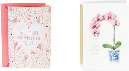 Hallmark Tarjeta del día de la madre de todos, de toda la familia y tarjeta de firma para el día de la madre