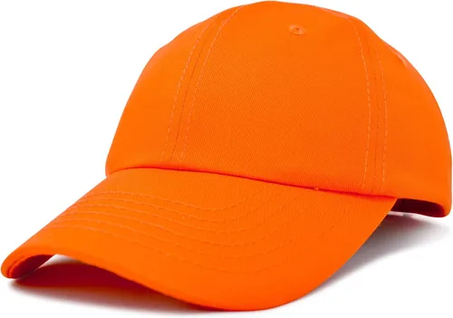 Miniatura 11 de DALIX Gorra de béisbol para papá, lisa, para hombre, mujer, algodón, ajustable, en blanco, sin estructurar, suave