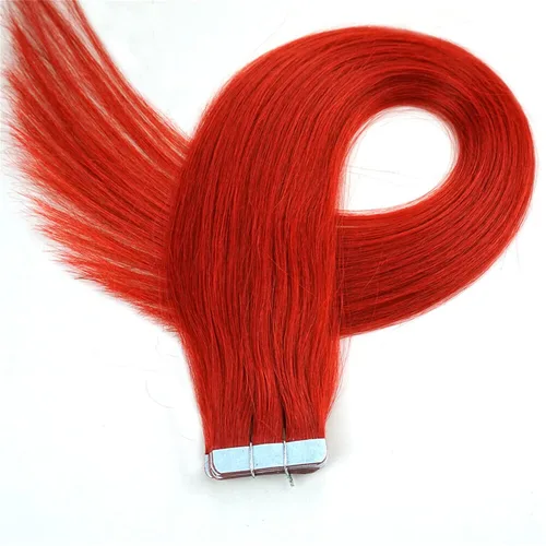 Miniatura 80 de Extensiones de cabello humano Remy con cinta adhesiva sin costuras (16 pulgadas, 10 unidades, rubio ceniza)