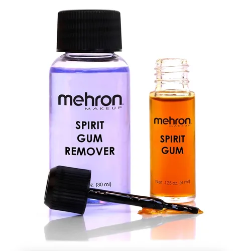 Chicle y removedor en combo Mehron Spirit