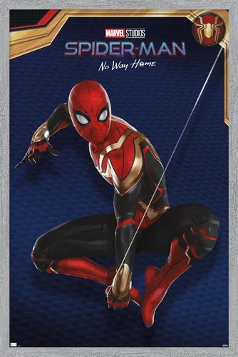 Miniatura 12 de Trends International Marvel Spider-Man: No Way Home - Póster de pared para disfraz rojo, 22.4 pulgadas de largo x 14.7 W, paquete de póster