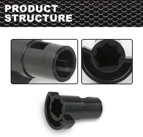 Miniatura 5 de CNNELL Mezcla de eje de actuador de puerta, compatible con Jeep Grand Cherokee 2005-2010/Compatible con Jeep Commander 2006-2010 5143183AA