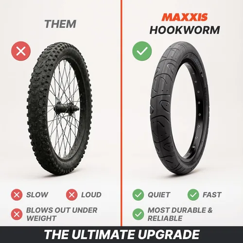 Miniatura 6 de MAXXIS Neumático de bicicleta Hookworm Neumático de bicicleta BMX, Cruiser y urbano ultraduradero