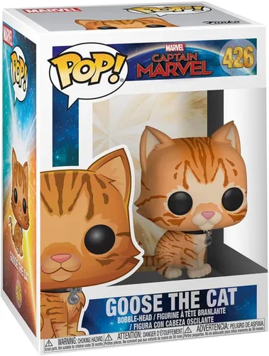 Miniatura 2 de Funko Pop! Marvel: Captain Marvel - Juguete de ganso el gato, estándar, multicolor