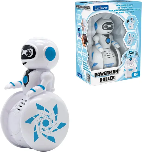 Miniatura 14 de LEXiBOOK - Powerman Jr. Robot inteligente interactivo para niños que lee en la mente, juguete para niños, baila, reproduce música, cuestionario