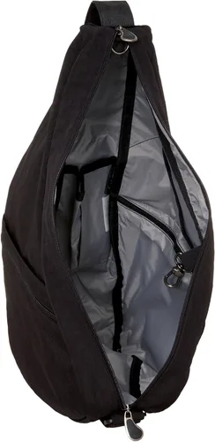 Miniatura 4 de AmeriBag Bolsa trasera saludable clásica de nailon envejecido, talla M