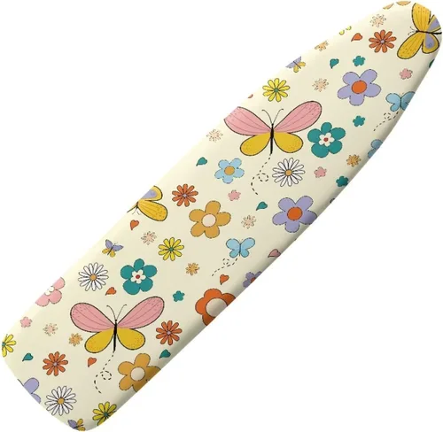 Miniatura 47 de Funda para tabla de planchar con diseño de estrella de mar de playa, resistente a los abrasadores, extra ancha, cubierta para tabla de planchar