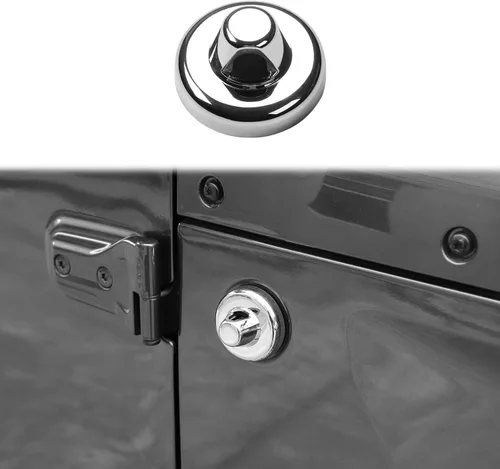 Miniatura 9 de Cubierta de base de antena de radio Jeep compatible con Jeep Wrangler 2007-2023 JK JKU JL JLU/Gladiator JT 2020-2023, grano de fibra de carbono