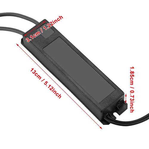 Miniatura 3 de Fuente de alimentación electrónica para transformador de señal de luz de neón, 3 KV, 30 mA, 5-25 W, para intermitente y control de escaneo a todo