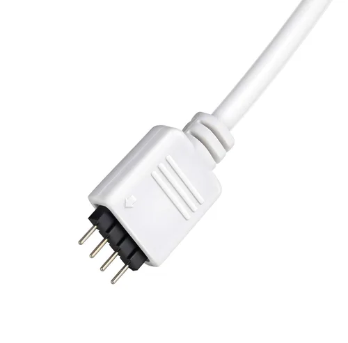 Miniatura 6 de Extensión de cable Nelyeqwo RGB de 4 pines para tira de luz LED