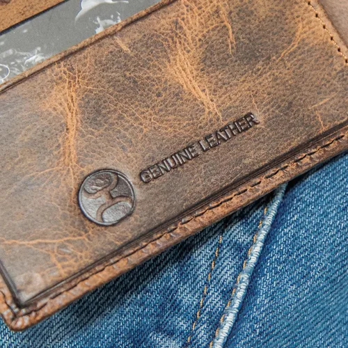 Miniatura 36 de HOOEY Cuero Bi-Fold Hombre, Hands-Up- Estampado Nómada, Talla única, 2812937