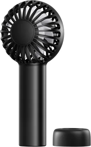 Miniatura 11 de SWEETFULL Mini Ventilador Portátil – Ventilador de Mano Recargable, 3 Velocidades, Pequeños Regalos Personales de Mano para Artículos Esenciales