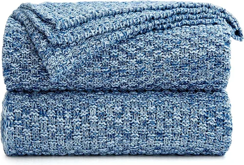 Miniatura 14 de Longhui bedding - Manta de punto amarilla brillante para sofá, suave, acogedora, lavable a máquina, 100% algodón, manta de punto para sofá, pesada