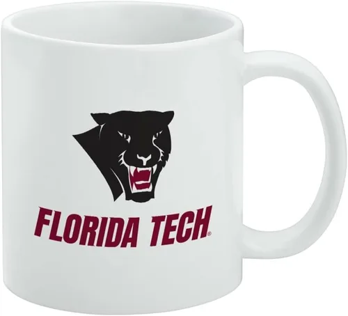 Miniatura 290 de GRAPHICS & MORE Taza de café de cerámica con logotipo secundario de la Universidad Bob Jones, tazas de regalo novedosas para café, té y bebidas Logo