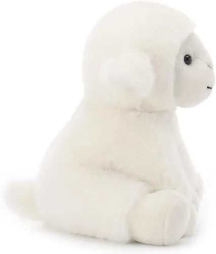Miniatura 3 de Apricot Lamb Peluche de cordero crema para niños, juguetes de peluche suaves y lindos para bebés niñas y niños, 7 pulgadas