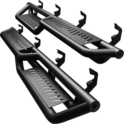 Miniatura 12 de YITAMOTOR Estribos de 6.5 pulgadas compatibles con Chevy Silverado 2019-2026/GMC Sierra 1500 Crew Cab, 2020-2026 2500HD 3500HD, estribos