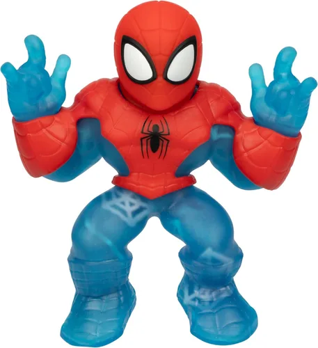 Miniatura 8 de Heroes of Goo Jit Zu Marvel Hero Creator Spider-Man con 3 rellenos únicos de Goo, mezcla, rellena y crea tu propia figura de acción elástica