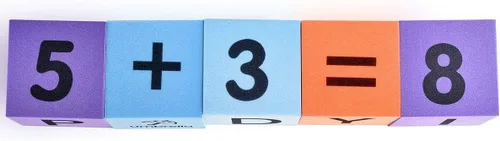 Miniatura 6 de BOHS Bloques de aprendizaje de espuma, números, alfabeto, formas, palabras a la vista, juguetes apilables silenciosos, seguros y suaves para niños