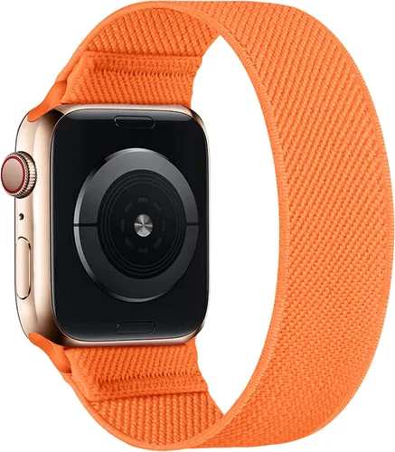 Miniatura 28 de Correa elástica de nailon para Apple Watch, de 1.49, 1.57, 1.61, 1.65, 1.73, 1.77 y 1.772 pulgadas, deportiva, trenzada, Ultra iWatch Serie 8 7 SE 6