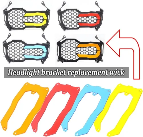 Miniatura 7 de Cubierta protectora de faro delantero para BMW para R1200GS R 1200 para GS para LC para ADV para aventura 2014-2021 R1200 GS protector de faros de A